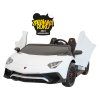 Elektrické autíčko Lamborghini Aventador SV pro 2 děti Bílé 2