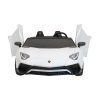Elektrické autíčko Lamborghini Aventador SV pro 2 děti Bílé 5