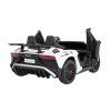 Elektrické autíčko Lamborghini Aventador SV pro 2 děti Bílé 10