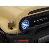Elektrické autíčko Toyota FJ Cruiser béžové pohon 4x4 dálkové ovládání 18