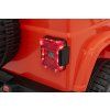 Elektrické autíčko Jeep Wrangler Rubicon Oranžové + Dálkové ovládání + EVA kola 18