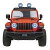 Elektrické autíčko Jeep Wrangler Rubicon Oranžové + Dálkové ovládání + EVA kola 4