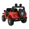 Elektrické autíčko Jeep Wrangler Rubicon Oranžové + Dálkové ovládání + EVA kola 6