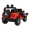 Elektrické autíčko Jeep Wrangler Rubicon Oranžové + Dálkové ovládání + EVA kola 9