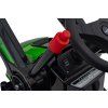 Elektrický akumulátorový zelený traktor bagr pro děti pohyblivé rameno lžíce dálkové ovládání 17