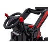 Elektrický traktor bagr pro děti Červený + Pohyblivé rameno lžíce + Dálkové ovládání