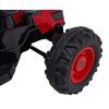 Elektrický traktor bagr pro děti Červený + Pohyblivé rameno lžíce + Dálkové ovládání 22