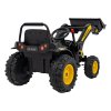 Elektrický traktor rypadlo + Pohyblivé rameno lžíce + Dálkové ovládání Žlutý