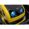 Elektrický traktor rypadlo + Pohyblivé rameno lžíce + Dálkové ovládání Žlutý