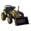 Elektrický traktor rypadlo + Pohyblivé rameno lžíce + Dálkové ovládání Žlutý 6