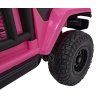 Elektrické růžové autíčko OFF-ROAD 3.0 + Dálkový ovladač + Pomalý start 18
