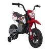 Elektrická motorka PANTONE 361C pro děti Červená + Pomalý start + EVA kola