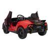 Elektrické autíčko Lamborghini Invencible Červené 8