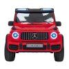 Elektrické červené autíčko Mercedes Benz G63 AMG XXL MP4 2