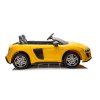 Elektrické autíčko Audi Spyder R8 LIFT Žluté 13