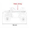 Elektrické autíčko Toyota Land Cruiser PRADO Černé 3