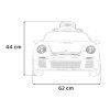 Elektrické autíčko RUF CTR3 Bílé 2