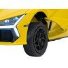 Elektrické autíčko Lamborghini Revuelto velké silné žluté 23