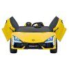 Elektrické autíčko Lamborghini Revuelto velké silné žluté 4