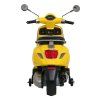 Elektrický skútr Vespa ROMA Žlutý 11