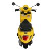 Elektrický skútr Vespa ROMA Žlutý 12