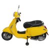 Elektrický skútr Vespa ROMA Žlutý 8