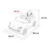 Elektrické autíčko Porsche Cayenne černé