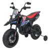Elektrická motorka Aprilia RX modrá