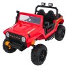 Elektrické autíčko Jeep Monster červené