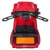 Elektrické autíčko Jeep Monster červené 12