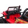 Elektrické autíčko Jeep Monster červené 18