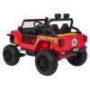Elektrické autíčko Jeep Monster červené