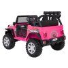 Elektrické autíčko Jeep BEAST 4x4 růžové 7