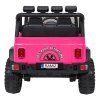 Elektrické autíčko Jeep BEAST 4x4 růžové 8
