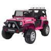 Elektrické autíčko Jeep BEAST 4x4 růžové