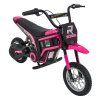 Elektrická motorka RZ56 MAX růžová 12