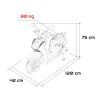 Elektrický skútr HONDA SH125I Bílý