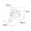 Elektrický skútr HONDA SH125I Červený 3
