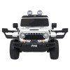 Dětské auto Jeep Wrangler Rubicon Zvýšené Bílé 11