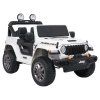 Dětské auto Jeep Wrangler Rubicon Zvýšené Bílé 4