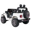 Dětské auto Jeep Wrangler Rubicon Zvýšené Bílé