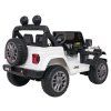 Dětské auto Jeep Wrangler Rubicon Zvýšené Bílé 10
