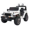 Dětské auto Jeep Wrangler Rubicon Zvýšené Bílé