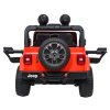 Dětské zvýšené oranžové auto Jeep Wrangler Rubicon