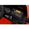 Dětské zvýšené oranžové auto Jeep Wrangler Rubicon