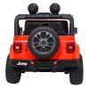 Dětské zvýšené oranžové auto Jeep Wrangler Rubicon 10