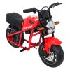 Elektrická motorka SUPERMOTO červená