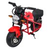 Elektrická motorka SUPERMOTO červená 12