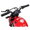 Elektrická motorka SUPERMOTO červená