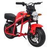 Elektrická motorka SUPERMOTO červená 4